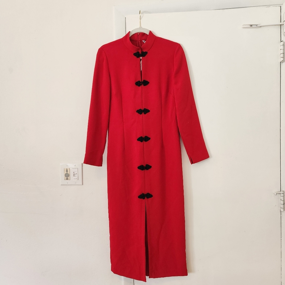 Elegant Red Long Dress